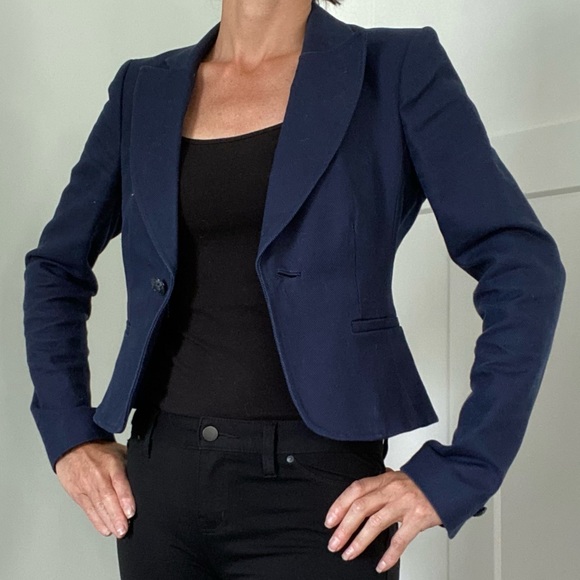 Juicy Couture navy blazer - Picture 2 of 11